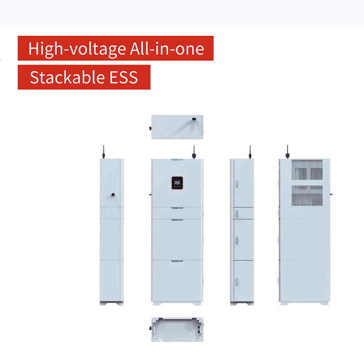 High-voltage All-in-one  stackable Ess