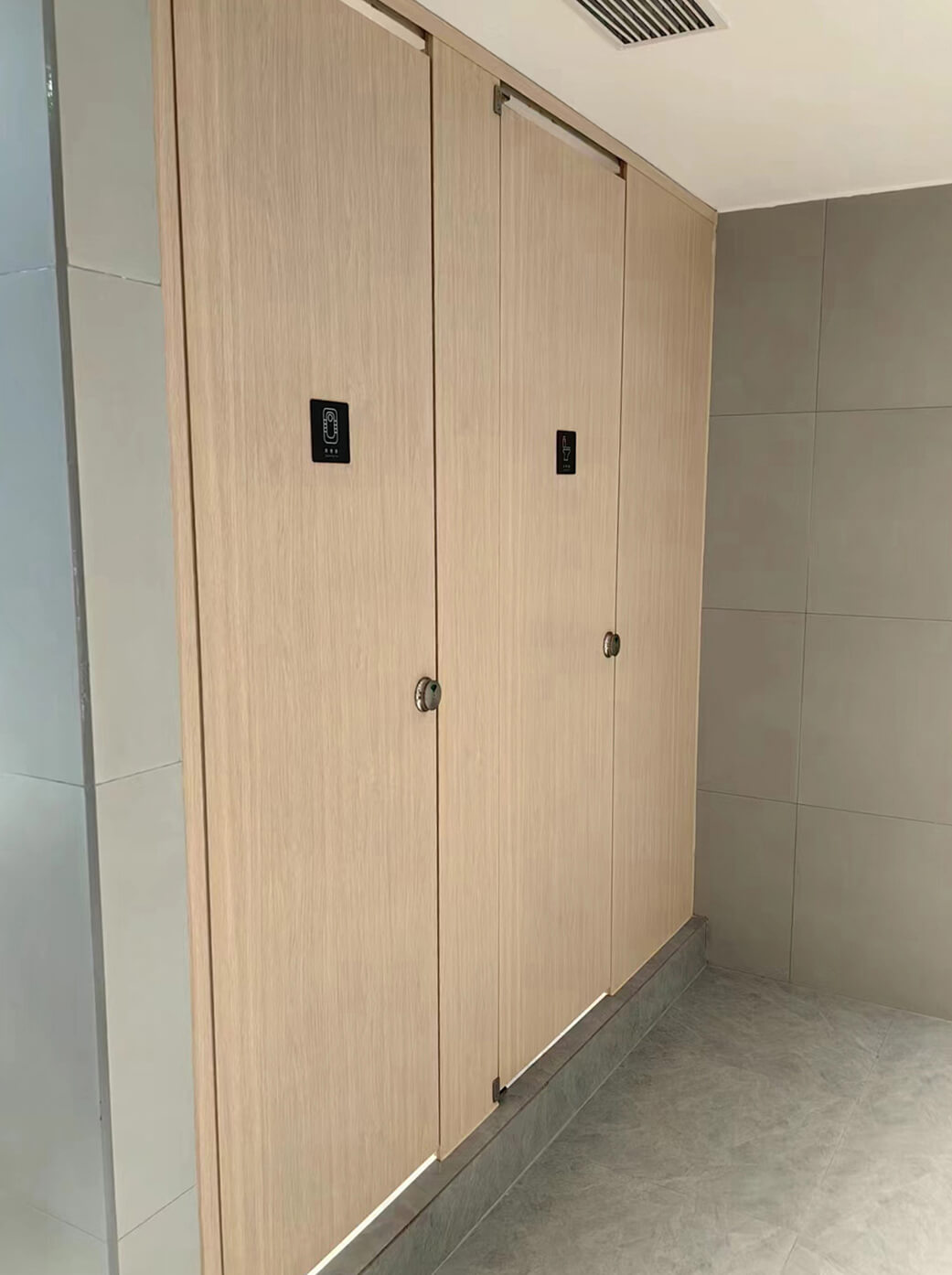 HPL toilet partition accessories bathroom partition customization