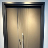    Factory customization sheet metal door design steel doors security home