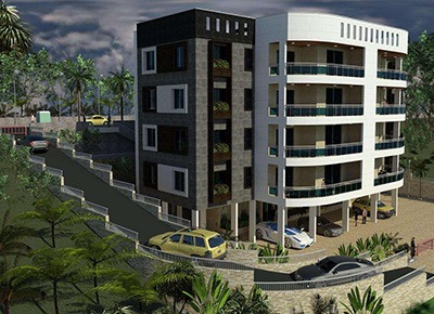 Whole house customization of Aderdeen Building in Sierra Leone