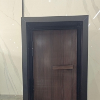 Modern security metal door residential pivot door apartment 