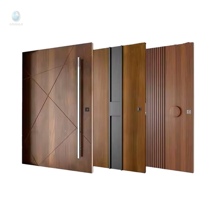 Customized Modern Entrance Door Pivot Doors Security Exterior Main Entry Door