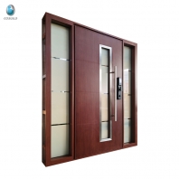 Modern home main door luxury exterior front door soundproof factory price 