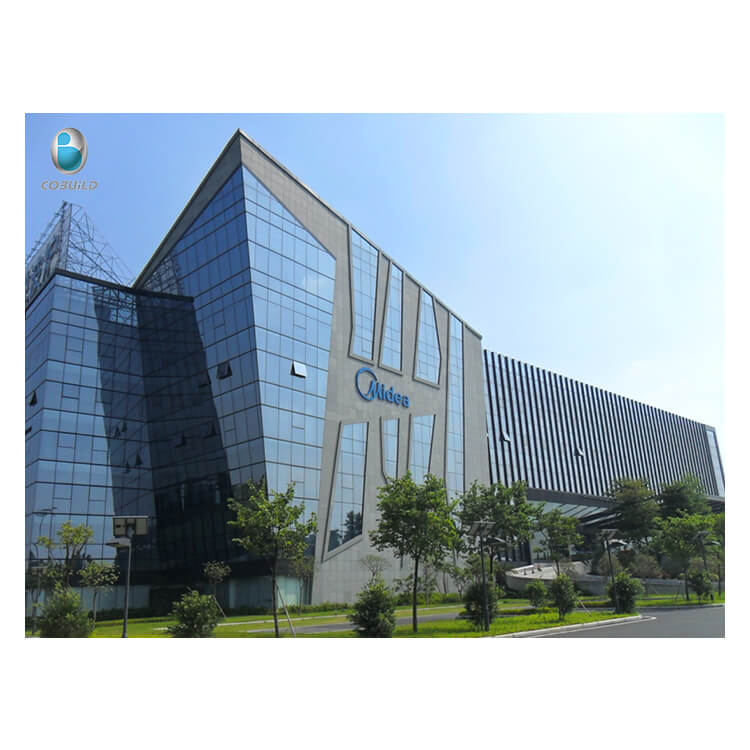 Designer curtain wall customized waterproof office building exterior wall 