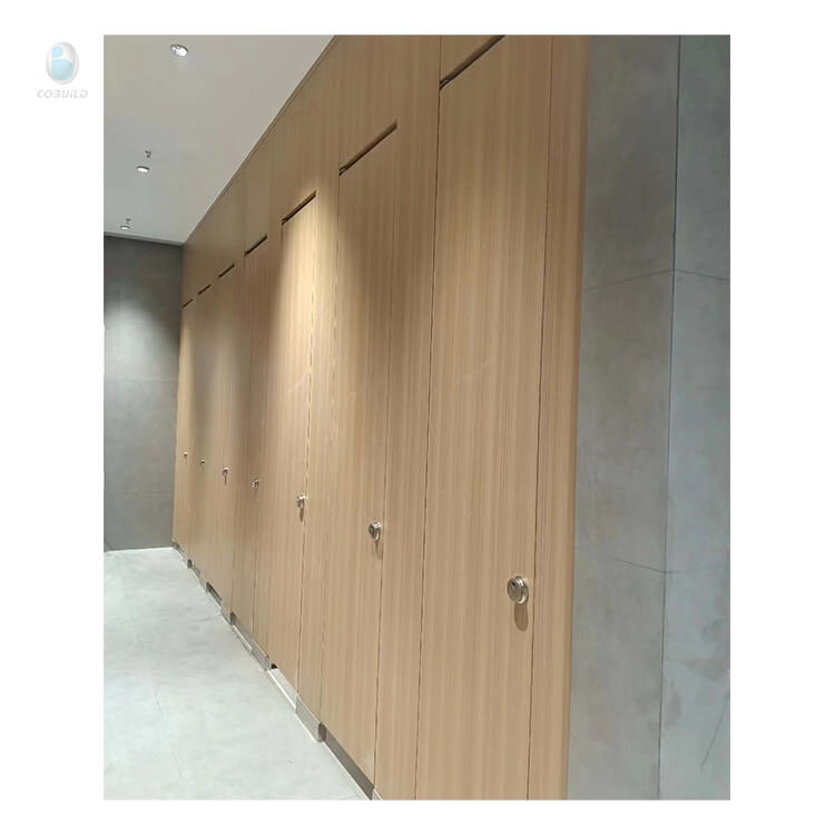 Hotel project toilet partition accessories HPL bathroom partition manufacturer