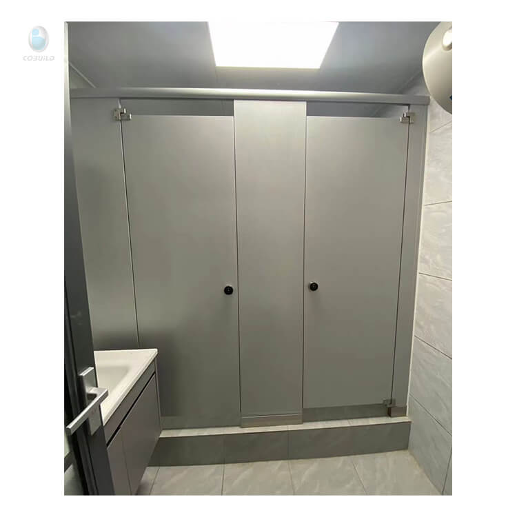 HPL toilet cubicle partition board compact laminate bathroom partition